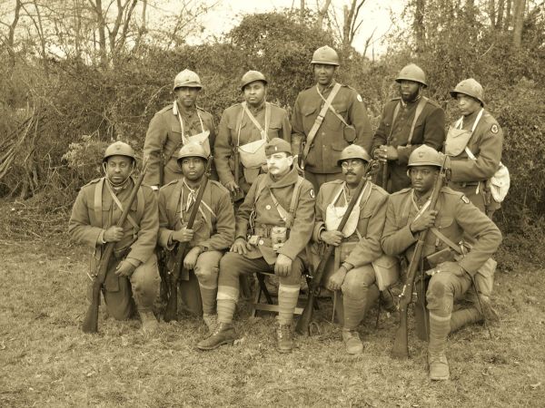 93rd infantry division WWI | Ebony Doughboys